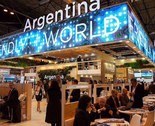 Día 1. Realizamos reuniones de negocios en nuestro stand para hacer crecer el turismo en Argentina